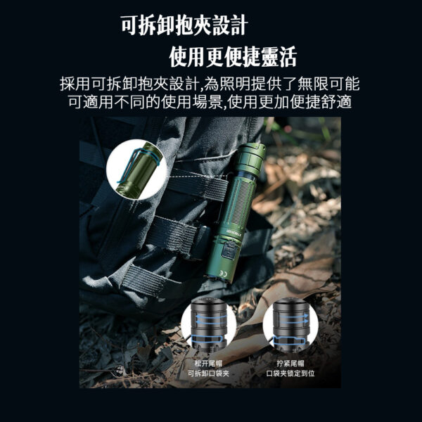 Klarus XT2CR PRO 2100流明 240米 多模式戰術雙開關 一鍵強光 一鍵爆閃 一鍵低亮 TYPE-C 18650 【8月底到貨】：圖片 17