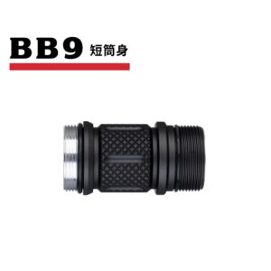 Weltool BB9 短筒身 適用於22500電池 適合3Pro、T8Plus系列和W3Plus/W7手電筒使用：圖片 2