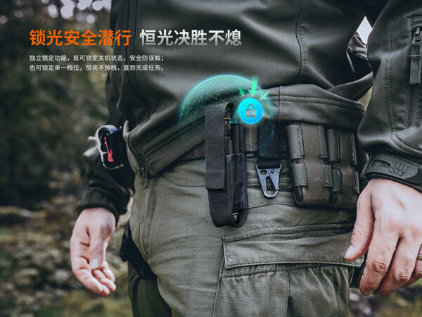 FENIX PD45R ACE 3200流明 410米 六合一戰術手電筒 戰術尾按 執勤檢查 露營搜索：圖片 2