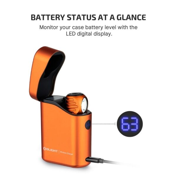 OLIGHT Perun 3 Mini 豪華版1250流明 155米 迷你頭燈和手電筒 紅白雙光源 磁吸尾蓋 多種充電方式：圖片 2