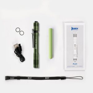 WUBEN PL01 多功能EDC筆型燈 650流明 高顯色 雙向抱夾 帽沿燈 口袋燈：圖片 4